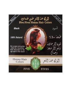 Five Fives Henna Herb - Henna Lamda černá, 100 g