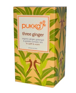 Pukka čaj Three ginger - 3x zázvor, bio, 20 sáčků