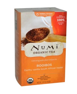 Numi Organic Tea Rooibos - rooibos, bio, 18 sáčků
